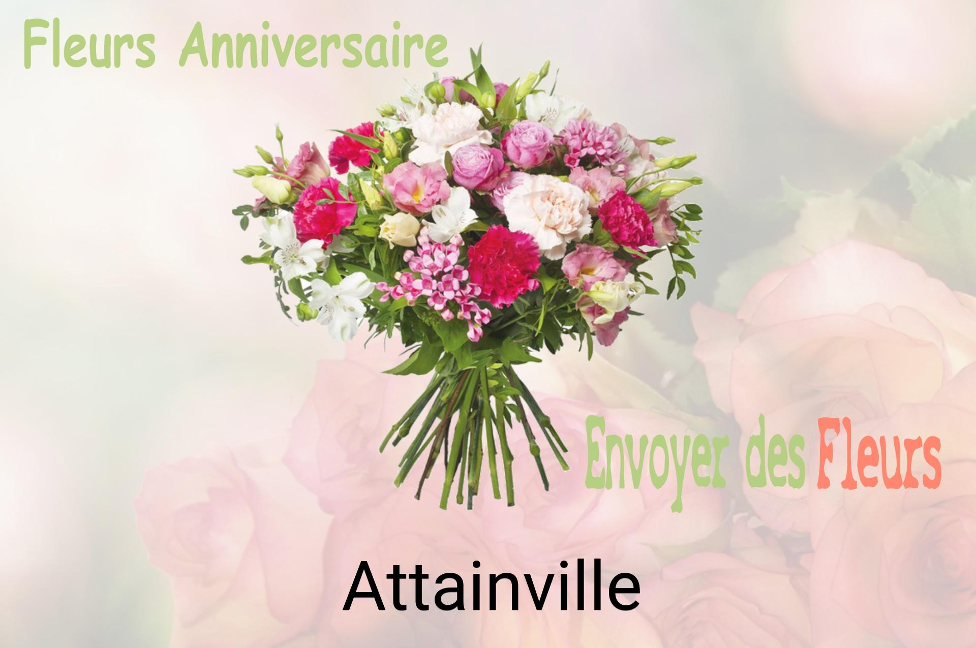 Bouquet de fleurs d’anniversaire livré à Attainville