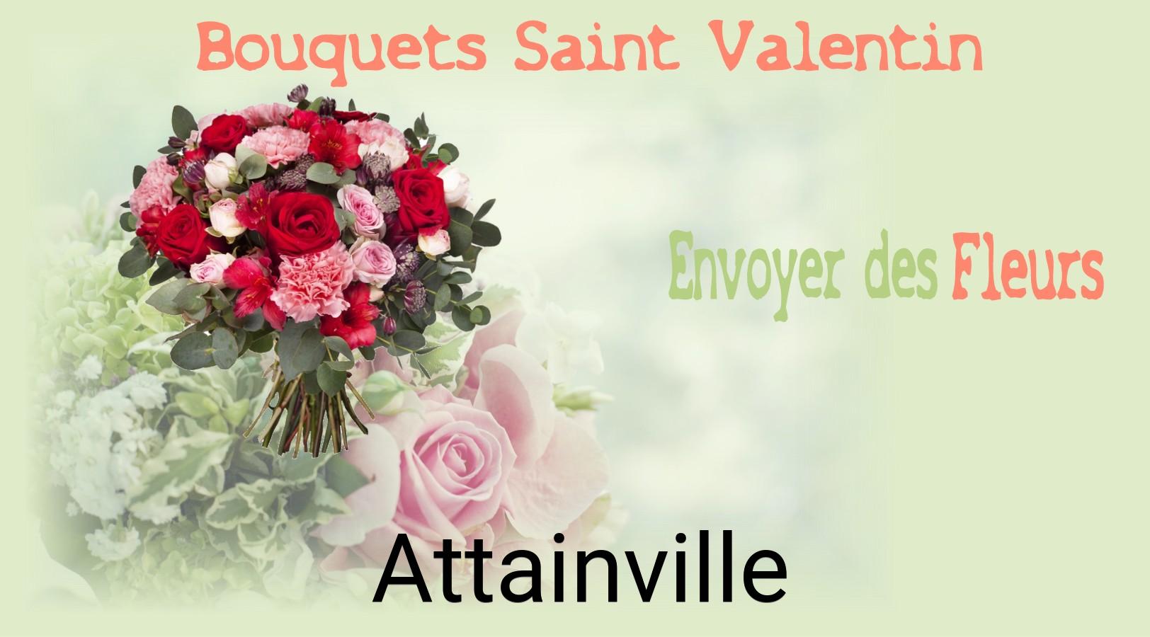 Roses de Saint-Valentin livrées à Attainville